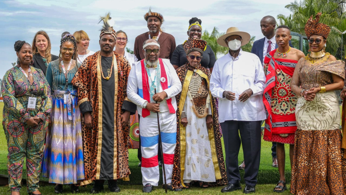 His Excellency President Yoweri Kaguta Museveni, welcomes AIDO Royal delegation to Uganda, during the AIDO 8th Convention in Kampala, May 2026